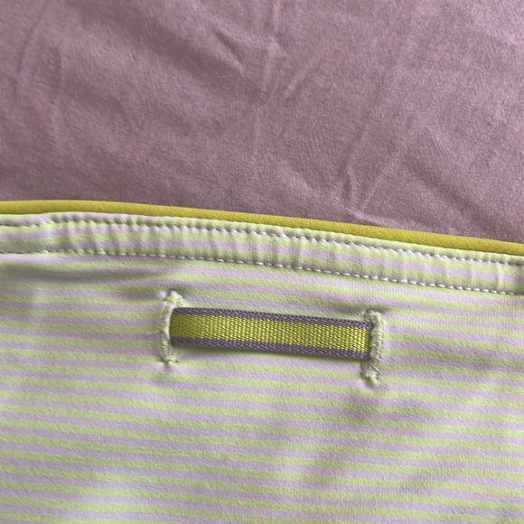 LULULEMON CROP LEGGINGS, SIDE POCKETS, ROUCHED DETAIL, DRAWSTRING! LIKE NEW!! - Picture 7 of 11